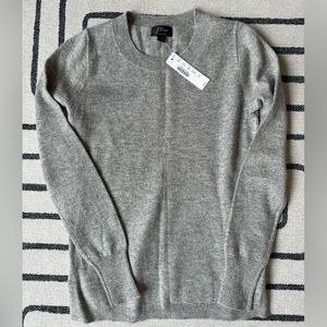 J. Crew Cashmere Sweater - Gray XXS NWT